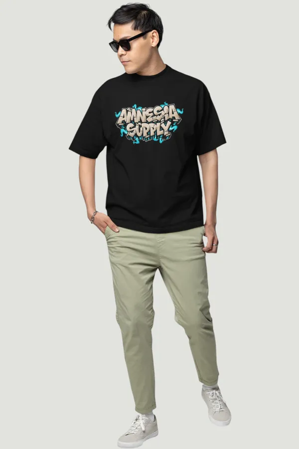 Amnesia_Supply_Graffiti_Print_Oversized_Black_T_Shirt
