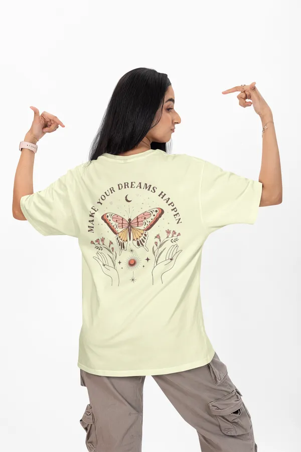 Women's_Make_Your_Dreams_Happen_Butterfly_Printed_Oversized_T-Shirt