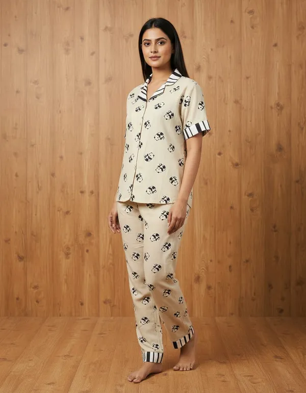 Multicolor_Rayon_Night_Suit_Set_And_Poly_Cotton_Pajama_Set_For_Women_Pack_Of_2