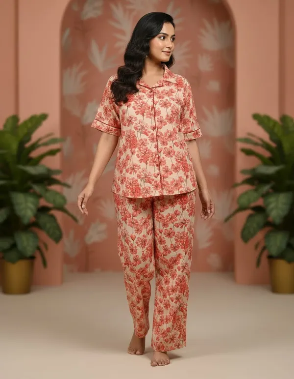 Multicolor_Rayon_Night_Suit_Set_For_Women_Pack_Of_2