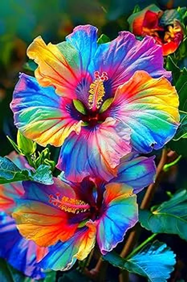Organic_Rainbow_Hibiscus_Hybrid_Plant_1_Healthy_Super_Early_Flowering_Plant_Vibrant_Multi-Coloured_Blooms_For_Home_And_Garden_Plant