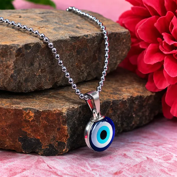 Silver_Evil_Eye_Protection_With_Stainless_Steel_Chain_Pendant_Necklace