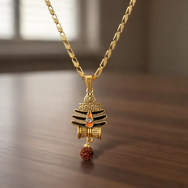 Gold_Mahadev_Trishul_With_Rudraksha_Bead_Lated_Religious_Pendant_Necklace