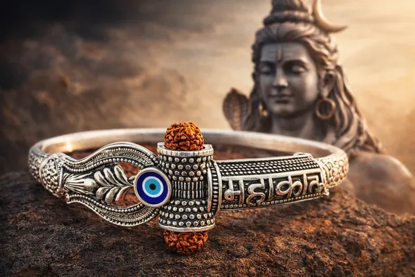 Silver_Lord_Shiva_Om_Rudraksha_Evil_Eye_Protection_Oxidized_Finish_And_Nandi_Bull_Traditional_Hindu_Religious_Kada_Bracelet_(Pack_Of_2)