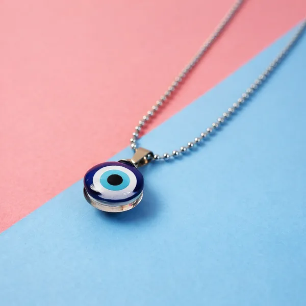 Silver_Evil_Eye_Protection_With_Stainless_Steel_Chain_Pendant_Necklace