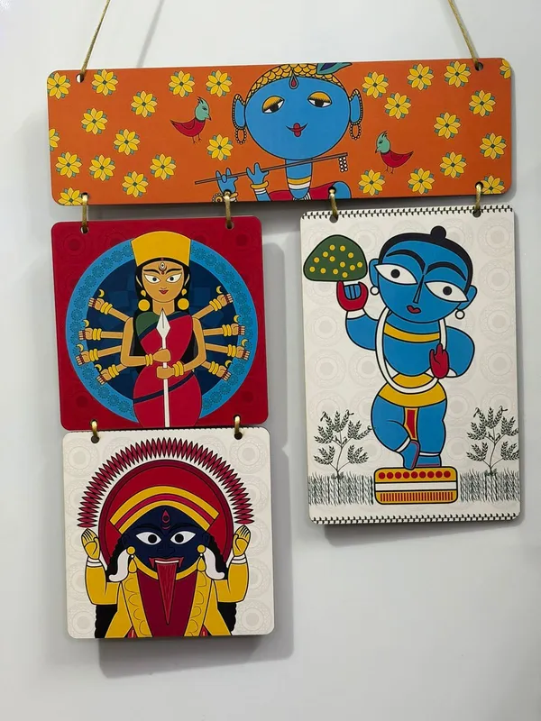 Multicolour_MDF_Sheet_Indian_Folk_Art_Wooden_Wall_Hanging_For_Home_And_Decor