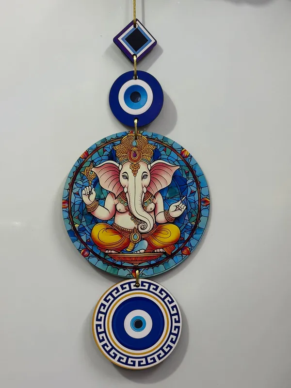 Multicolour_MDF_Sheet_Lord_Ganesha_Wooden_Wall_Hanging_For_Home_And_Decor