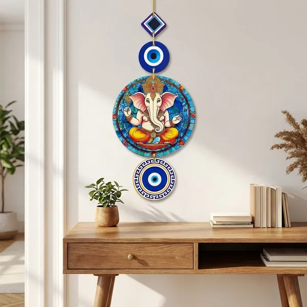 Multicolour_MDF_Sheet_Lord_Ganesha_Wooden_Wall_Hanging_For_Home_And_Decor