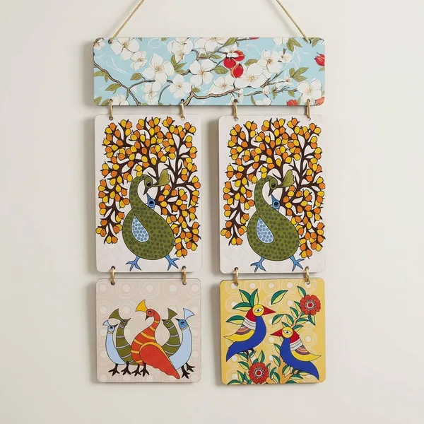 Multicolour_MDF_Sheet_Peacock_Wooden_Wall_Hanging_For_Home_And_Decor