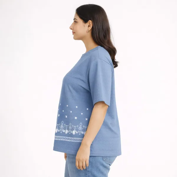 Blue_Cotton_Top_For_Women
