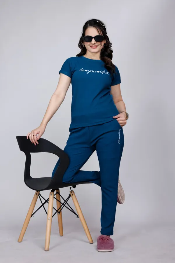 Green_Cotton_Night_Wear_Set_For_Women