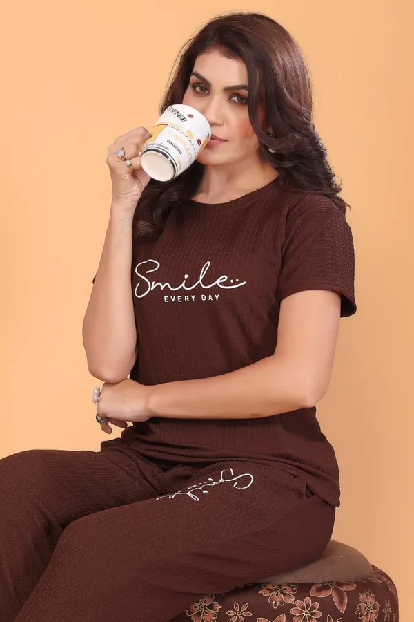 Brown_Cotton_Co-Ord_Set_For_Women