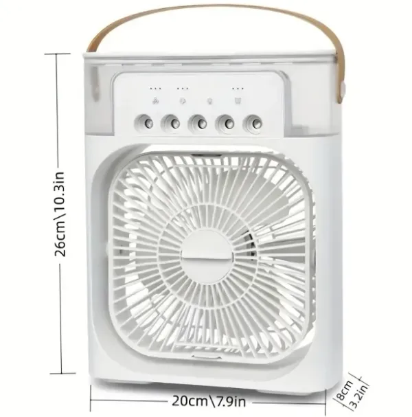 White_ABS_Plastic_Mini_Ac_Cooler