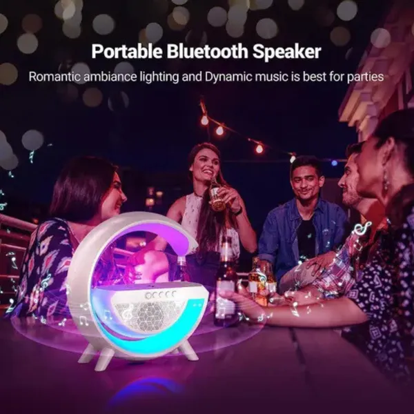 White_Led_Bluetooth_Speaker_With_Speaker