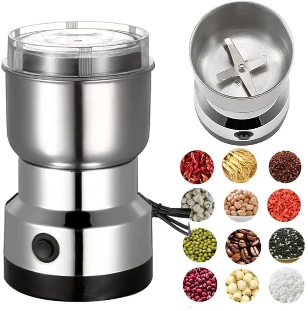 Stainless_Steel_Multifunctional_Electric_Grinder_&_Coffee_Maker_-_Mini_Spice,_Coffee,_And_Masala_Grinder_For_Beans,_Nuts,_And_Grains_-_Household_Mixer_Grinder_(Silver)