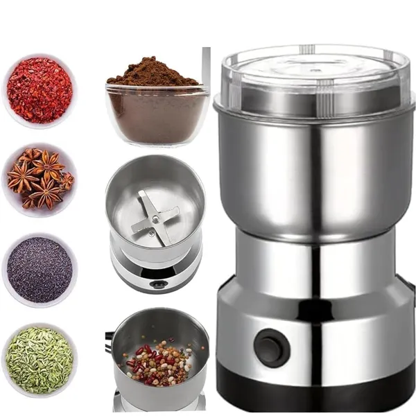 Stainless_Steel_Multifunctional_Electric_Grinder_&_Coffee_Maker_-_Mini_Spice,_Coffee,_And_Masala_Grinder_For_Beans,_Nuts,_And_Grains_-_Household_Mixer_Grinder_(Silver)