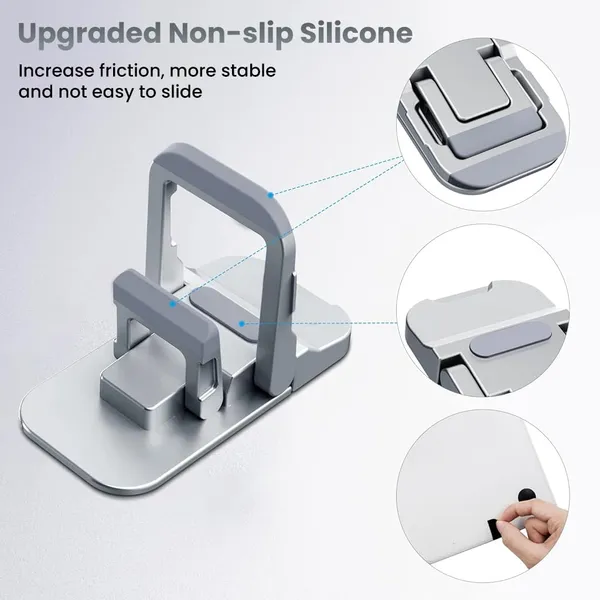 Silver_Portable_Invisible_Laptop_Riser_Stand_2_Mini_Self-Adhesive_Alloy_Metal_Folding_Desk_Stand,_Lightweight_Laptop_Desk_Feet_For_Macbook,_Lenovo,_Hp,_Dell,_Laptops_&_Tablets,_2Pc