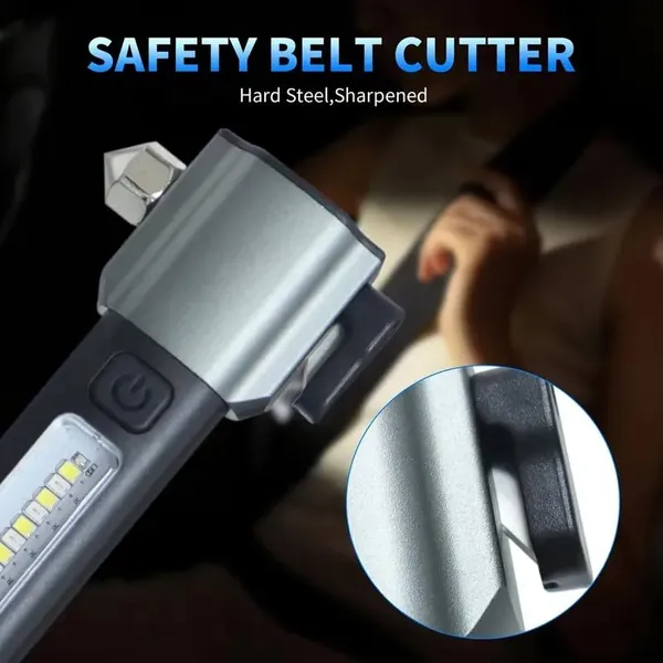 3_In_1_Multifunction_Led_Torch_Light_Rechargeable,_Rescue_Emergency_Flashlight_With_Car_Seat_Belt_Cutter_&_Glass_Breaker,_Bright_Zoomable_Torch_Light_For_Trekking,_Camping_(Black)