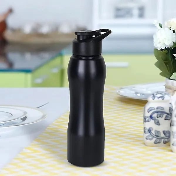 Black_Stainless_Steel_Customised_Water_Bottle_1_Litre_With_Sipper_And_Cap