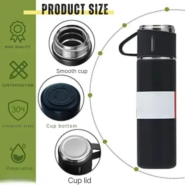 Multicolour_Stainless_Steel_Vacuum_Bottle_Set_With_2_Mugs_500_Ml_-_Insulated_Flask_Gift_Set
