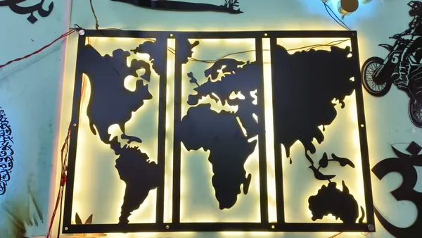 Yellow_And_Black_Metal_Led_Wall_Decor_For_Wall_Decor