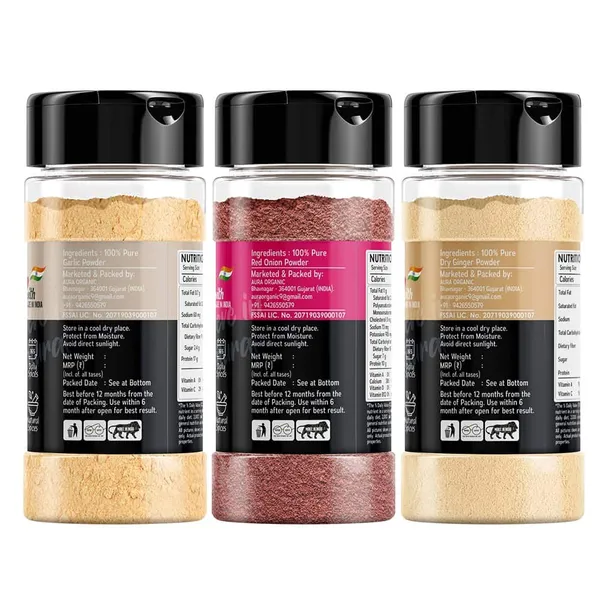 Pack_of_3_Onion_Powder_With_Ginger_Powder_Adrak_And_Garlic_Powder_Shaker_Jar_For_Cooking_Baking_Everyday_Use_Pure_Natural_Powder_Super_Saver_Combo_Pack