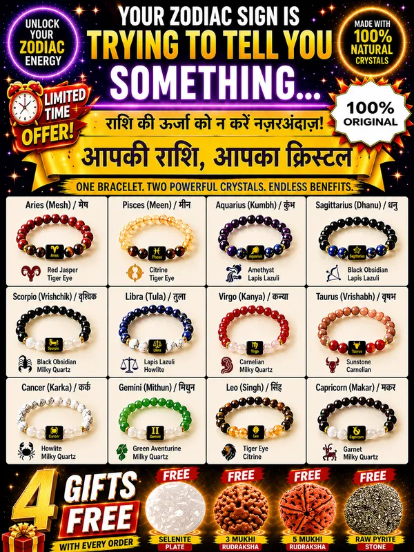 Original_Lab_Certified_Zodiac_Rashi_राशि_Bracelet_+__(FREE_5_Mukhi_Rudraksha__+__3_Mukhi_Rudraksha_+_Salenite_Plate_+_Raw_Pyrite_Stone)_