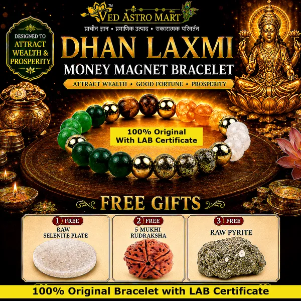 Original_Lab_Certified_Dhan_Laxmi_Money_Magnet_Bracelet_Money_Magnet_Bracelet_+_Free_Salenite_Plate_+_Raw_Pyrite_Stone_+_5_Mukhi_Rudraksha