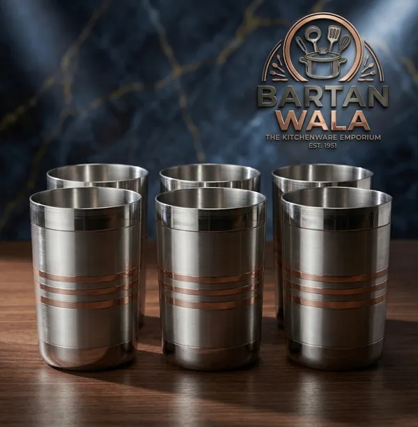 CLASSIC-Stainless_Steel_Tumblers_Set_of_6_-_Drinking_Glasses