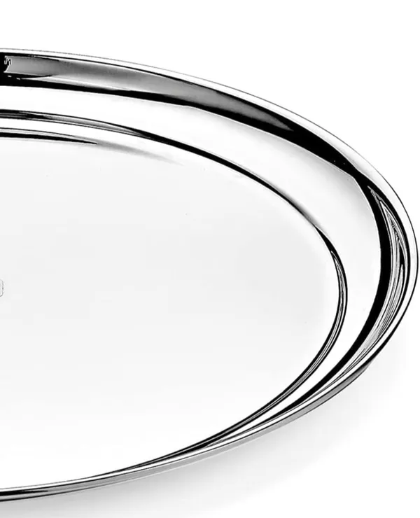 Stainless_Steel_Round_Dinner_Plates_(Pack_Of_6_plates)