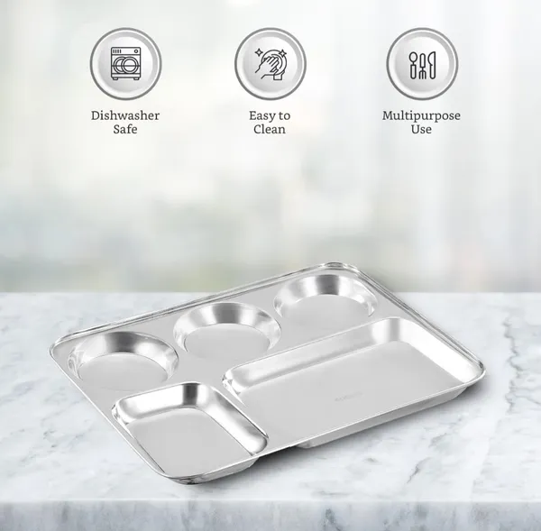 5_Partition_Stainless_Steel_Thali_(Set_of_6_Thali)