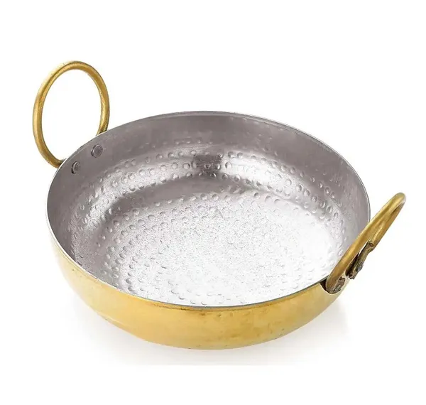 Hammered_Brass_Kadai_With_Handles_(Inside_TIN_Kalai_coating)