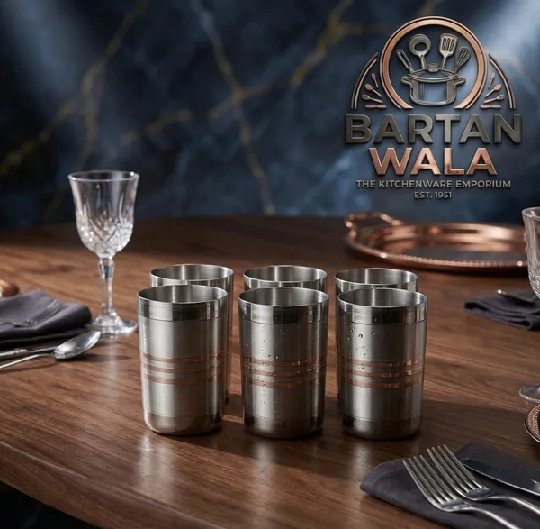 CLASSIC-Stainless_Steel_Tumblers_Set_of_6_-_Drinking_Glasses