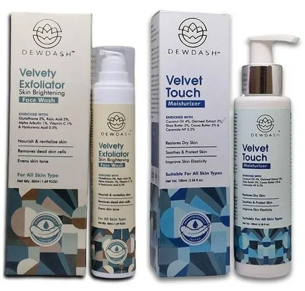 Velvet_Touch_Moisturizer_And_Velvety_Exfoliator_Face_Wash_Combo