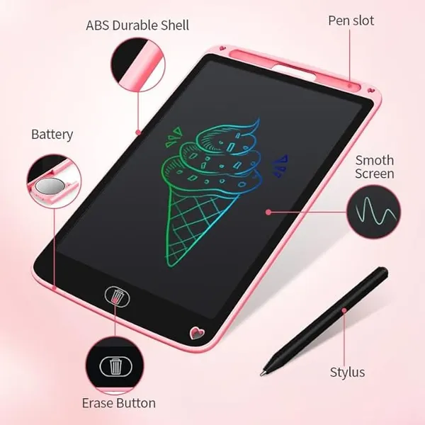 8_5_Inch_Lcd_Writing_Tablet_For_Kids_Digital_Magic_Slate_Electronic_Note_Pad_Scribble_Doodle_Drawing_Rough_Pad_Best_Birthday_Gift_For_Boys_Girls
