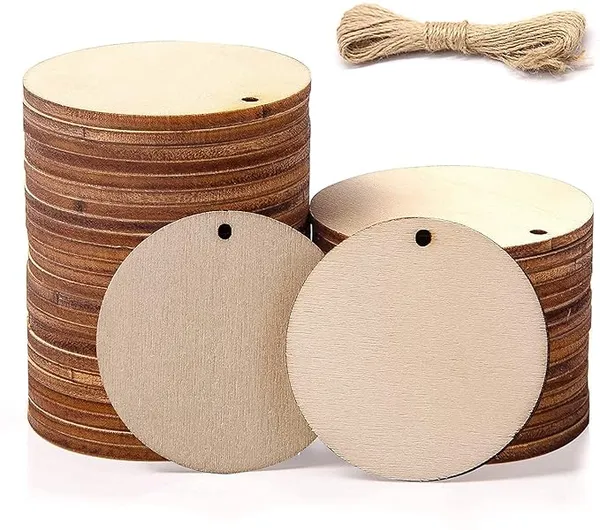 50Pcs_1_97_Wooden_Slices_Circle_Round_Shaped_Blank_Name_Tags_Wine_Tag_Have_Hole_Unfinished_Wood_Cutout_Labels_Art_Craft_Pieces_For_Wedding_Party_Birthday_Child_Diy_Projects_Card_Making