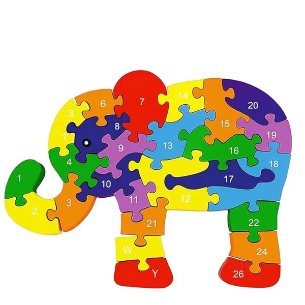 Root_Kraft_Wooden_Giraffe_Alphabet_And_Number_Puzzle_For_Kids_Learning_Toy_Giraffe_Montessori_Abc_Educational_Alphabet_And_Number_Jigsaw_For_Toddlers_Elephant