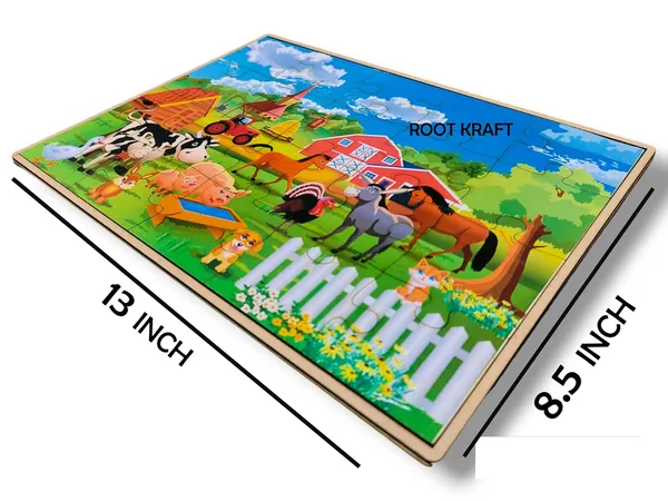 Wooden_Animal_Jigsaw_Puzzle_Board_For_Kids_Domestic_Animals