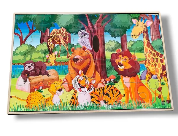 Root_Kraft_Wooden_Jigsaw_Animal_Puzzle_Board_For_Kids_Wild_Animals