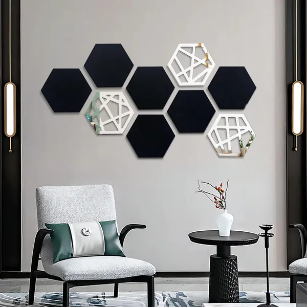 9Pcs_Mid_Century_Modern_Acrylic_Black_Wall_Art_No_Real_Mirror_Bohemian_Aesthetic_Hexagon_Wall_Panels_For_Bedroom_Living_Room_Decor