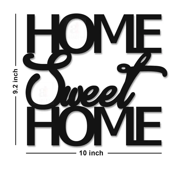 Home_Sweet_Home_Mdf_Plaque_Painted_Cutout_Ready_To_Hanging_D_Cor_Wall_Decor_For_Decoration_Gift_6_Mm_Thickness_Black_Size_9_2_X_10_Inches