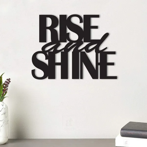 Mdf_Plaque_Rise_And_Shine_Quote_Painted_Cutout_Ready_To_Hang_Home_D_Cor_Wall_Art_Decor_Size_6_9_X_9_Inch