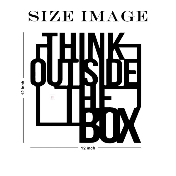 Think_Outside_The_Box_Black_Mdf_Plaque_Cutout_Ready_To_Hang_For_Home_Office_Wall_Art_Decor_Wall_Art_Hanging_Decorative_Item_Home_Decoration_Size_12_X_12_Inches