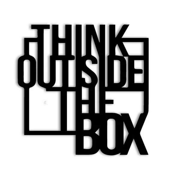Think_Outside_The_Box_Black_Mdf_Plaque_Cutout_Ready_To_Hang_For_Home_Office_Wall_Art_Decor_Wall_Art_Hanging_Decorative_Item_Home_Decoration_Size_12_X_12_Inches