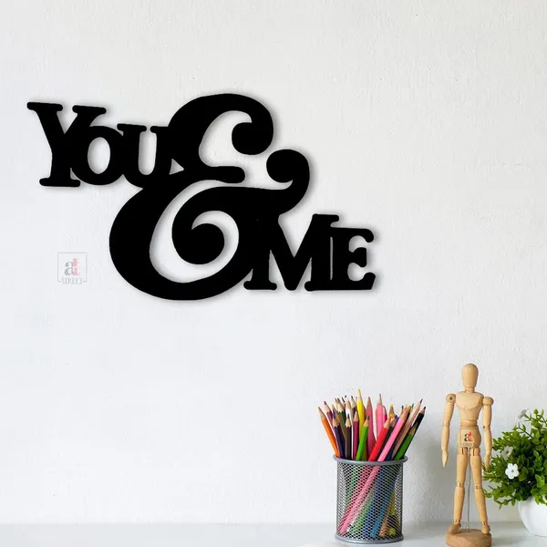 You_Me_Black_Mdf_Plaque_Cutout_Ready_To_Hang_For_Home_Office_Wall_Art_D_Cor_Wall_Art_Hanging_Decorative_Item_Home_Decoration_Size_8_X_11_Inches
