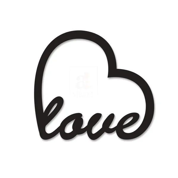 Love_Wall_Sign_Wall_Plaque_Mdf_Cutout_Wood_Wall_Art_Valentine_Day_Gift_6_Mm_Black