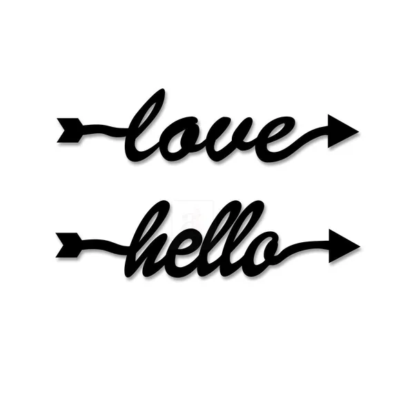 Love_Hello_Mdf_Plaque_Painted_Cutout_Ready_To_Hang_For_Wall_D_Cor_Valentine_Day_Gift_Black_2_6_X_10_Inch