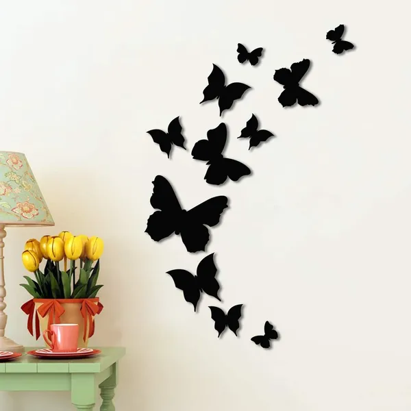 Butterfly_Shape_Mdf_Plaque_Painted_Cutout_Ready_To_Hang_Home_D_Cor_Wall_D_Cor_Wall_Art_Decorative_Mdf_Plaque_For_Home_Wall_Decoration_11_Pcs_Black_Wood