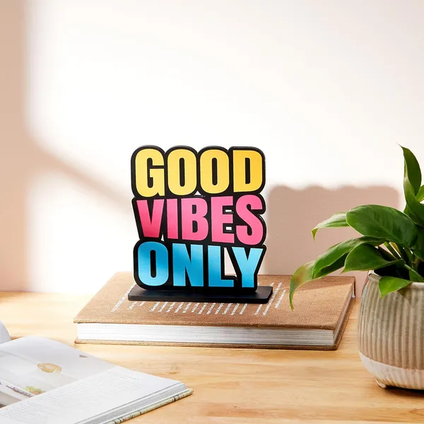 Wooden_Study_Office_Home_Decor_Showpiece_Good_Vibes_Only_13_5_Cm_15_5_Cm