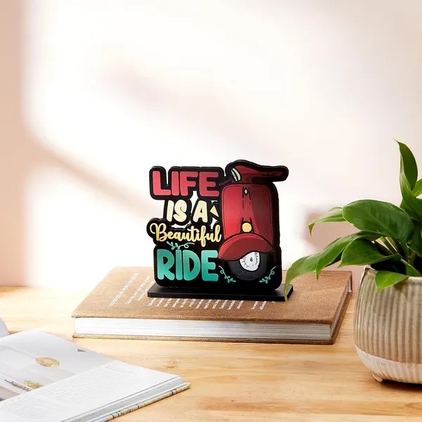 Wooden_Study_Office_Home_Decor_Showpiece_Life_Is_A_Beautiful_Ride_15_X_15_Cm